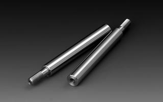 YSCA linear shaft one end threaded