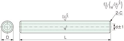 YSPAA pipe linear shaft